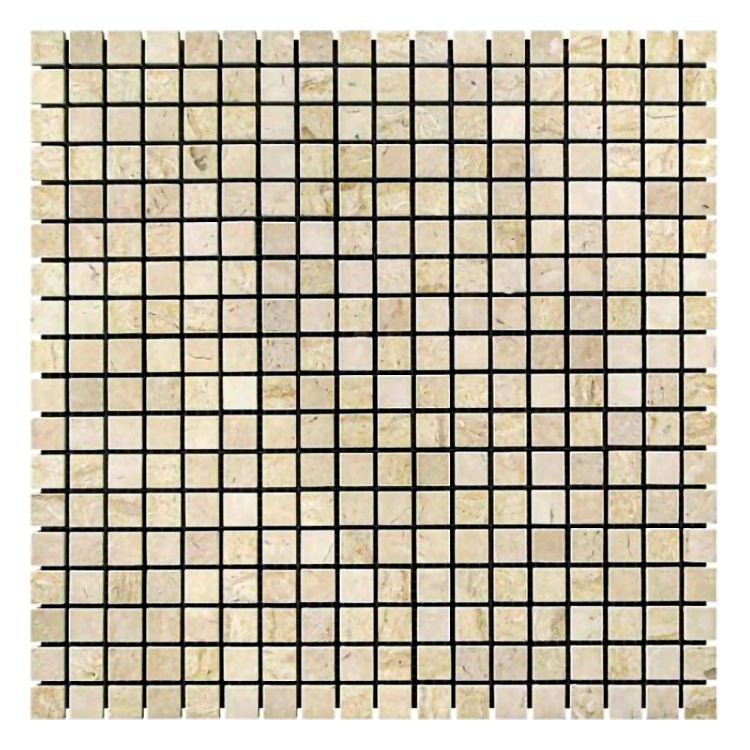Мозаика из мрамора Полированная МКР-4П (15x15) Beige Mix