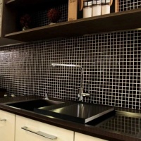 Мозаика из стекла MK25109 Black Мозаика из стекла MK25109 Black