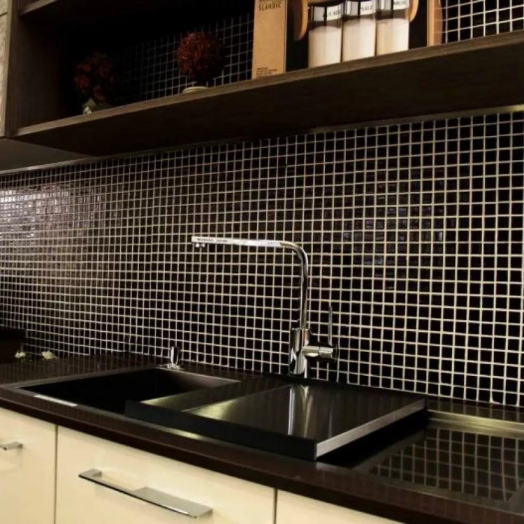 Мозаика из стекла MK25109 Black