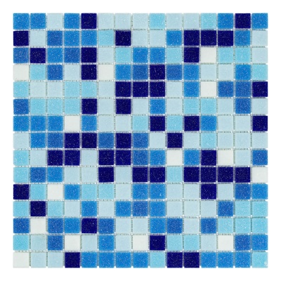 R-MOS B113132333537 микс голубой-6 на сетке 20x20 Stella di Mare