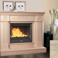 Портал для каміна Bravo Туніс Daino Reale мармур бежевий прямий Портал для каміна Bravo Туніс Daino Reale мармур бежевий прямий