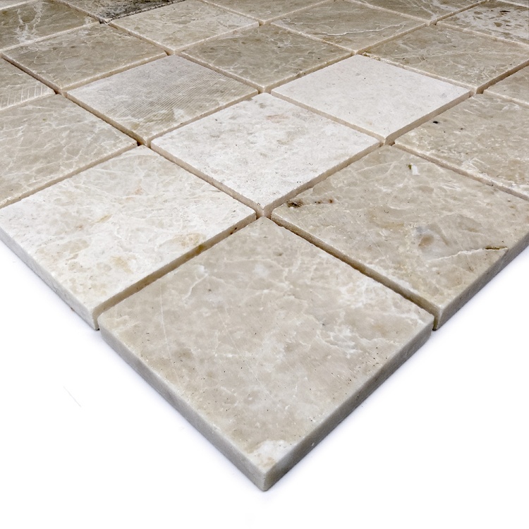 Мозаика из мрамора Матовая МКР-3СН (47x47) Victoria Beige МВ