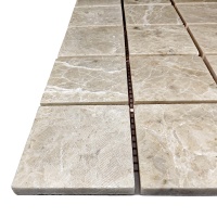 Мозаика из мрамора Матовая МКР-3СН (47x47) Victoria Beige МВ