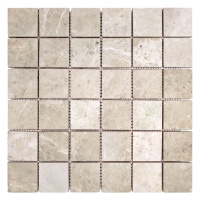 Мозаика из мрамора Матовая МКР-3СН (47x47) Victoria Beige МВ