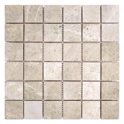 Мозаїка з мармуру Матова МКР-3СН (47x47) Victoria Beige МВ