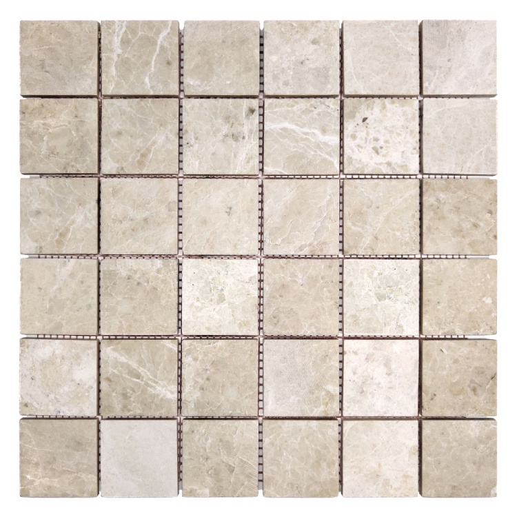 Мозаика из мрамора Матовая МКР-3СН (47x47) Victoria Beige МВ