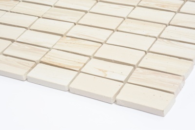 Мозаїка з керамограніту Kotto Ceramica MI7 23460104C Beige 300 x 300 х 7 (прямокутник 23 x 46)