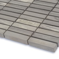 Мозаїка з керамограніту Kotto Ceramica MI7 10500514C Bucchero 300 x 300 х 10 (прямокутник 10 x 50)