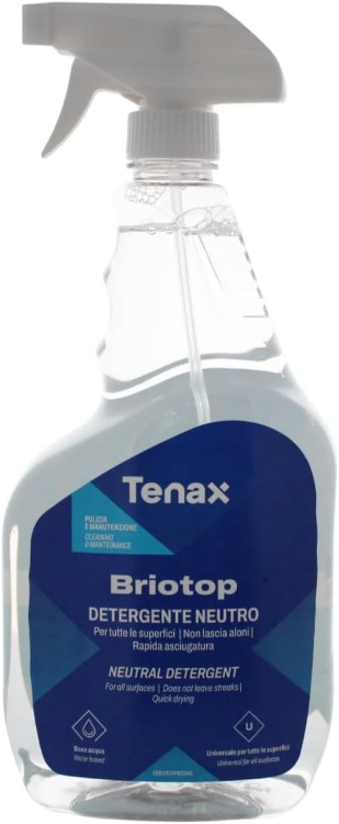 Миючий засіб Tenax BrioTop 1 л спрей для щоденного догляду за натуральним або штучним каменем керамікою склом