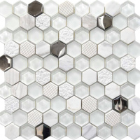 Мозаїка Mosavit Hexa Mosa White 30*31.5 Мозаїка Mosavit Hexa Mosa White 30*31.5