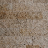 Плитка із травертину Classic Light Split Face 2.1х15см х FL (вільна довжина), бежева з колотою поверхнею Standart