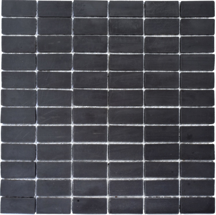 Мозаїка з керамограніту Kotto Ceramica MI7 23460106C Nero 300 x 300 х 7 (прямокутник 23 x 46)