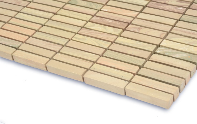 Мозаїка з керамограніту Kotto Ceramica MI7 10500515C Muschiato 300 x 300 х 10 (прямокутник 10 x 50)