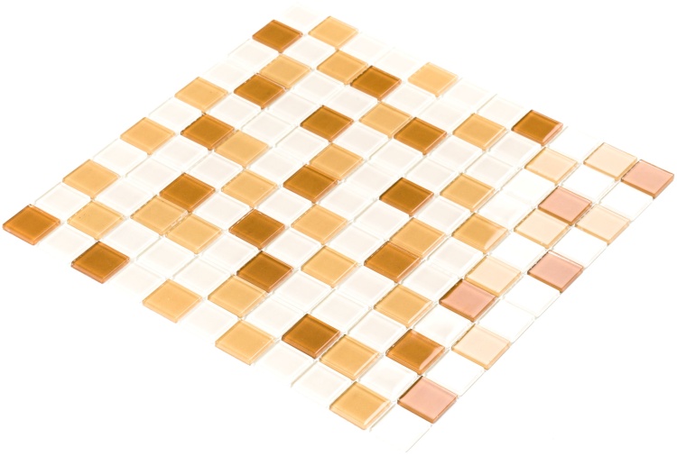 Мозаїка керамічна Kotto Ceramica GM 4036 C3 Honey m/Honey w/white 300 х 300 х 4 ( 25 х 25 )