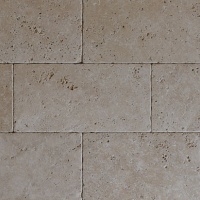 Плитка з травертину Light Tumbled 1,2х20,3х40,6 см, бежева із зістареною поверхнею Антик Export