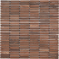 Мозаїка з керамограніту Kotto Ceramica MI7 10500516C Noce 300 x 300 х 10 (прямокутник 10 x 50)