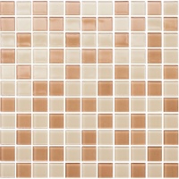 Мозаика керамическая Kotto Ceramica GM 4038 C2 Beige m/Beige w  300 х 300 х 4   ( 25 х 25 )
