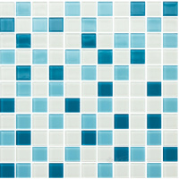 Мозаїка керамічна Kotto Ceramica GM 4039 C3 Cerulean w/white 300 х 300 х 4 ( 25 х 25 )