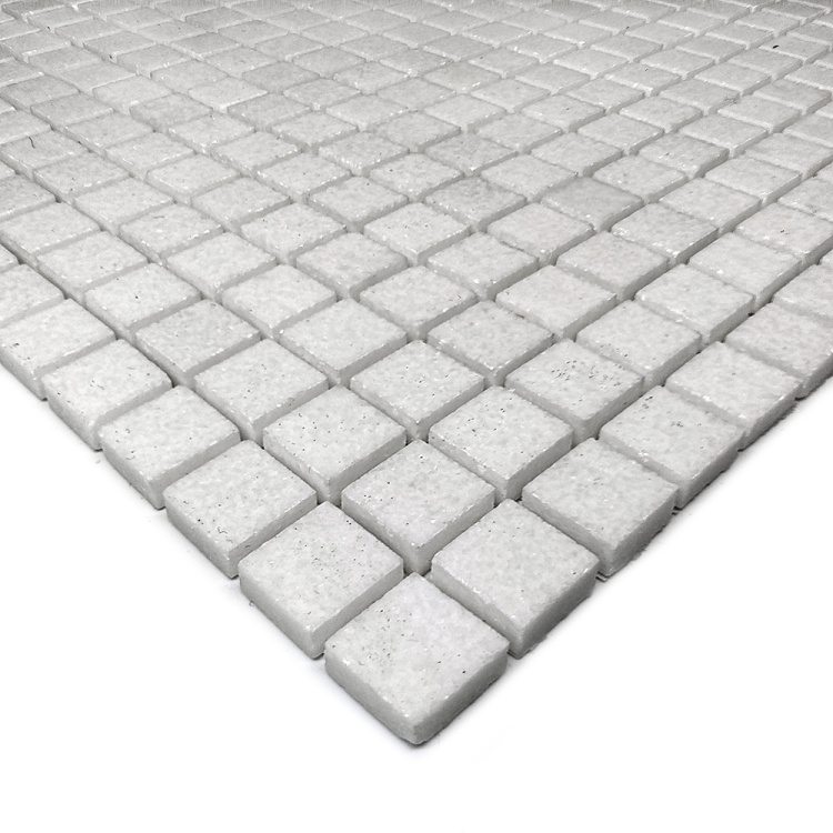 Мозаїка з мармуру Полірована МКР-4П (15x15) White Mix