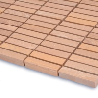 Мозаїка з керамограніту Kotto Ceramica MI7 10500517C Focato 300 x 300 х 10 (прямокутник 10 x 50)