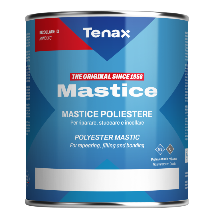 Клей полиэфирный Tenax Liquido trasparente прозрачно-медовый 4 л жидкий для ремонта и шпатлевки камня