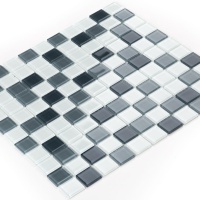 Мозаїка керамічна Kotto Ceramica GM 4043 C3 Steel d/Steel m/white 300 х 300 х 4 (25 х 25)