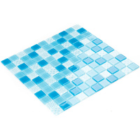 Мозаїка керамічна Kotto Ceramica GM 4051 C3 Blue d/Blue m/Structure 300 х 300 х 4 ( 25 х 25 )