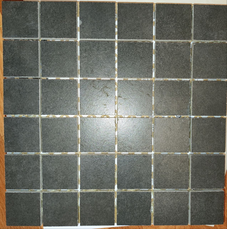 Мозаика Cersanit City Squares Mosaic Anthracite 29,8х29,8 см