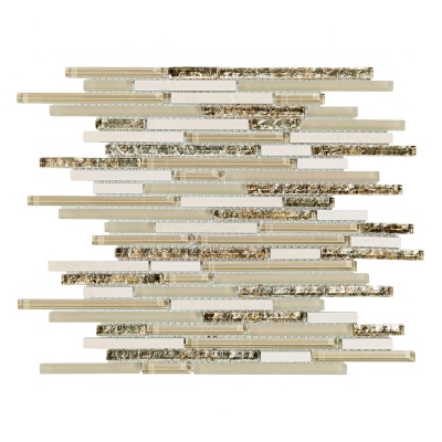 Мозаїка скляна T-MOS CF05 Beige Mozaico De Lux