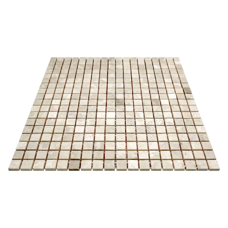 Мозаїка з мармуру Матова МКР-4СН (15x15) Victoria Beige МВ