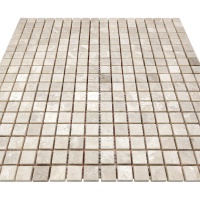 Мозаїка з мармуру Матова МКР-4СН (15x15) Victoria Beige МВ