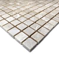 Мозаїка з мармуру Матова МКР-4СН (15x15) Victoria Beige МВ