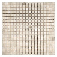 Мозаїка з мармуру Матова МКР-4СН (15x15) Victoria Beige МВ
