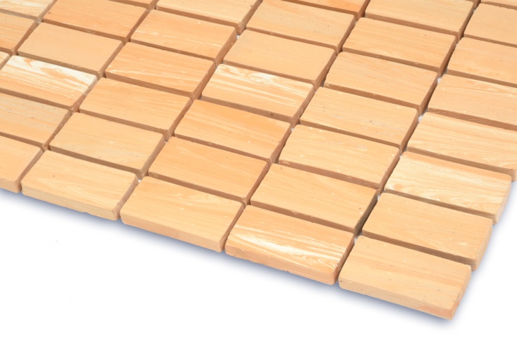 Мозаїка з керамограніту Kotto Ceramica MI7 23460111C Dorato 300 x 300 х 7 (прямокутник 23 x 46)