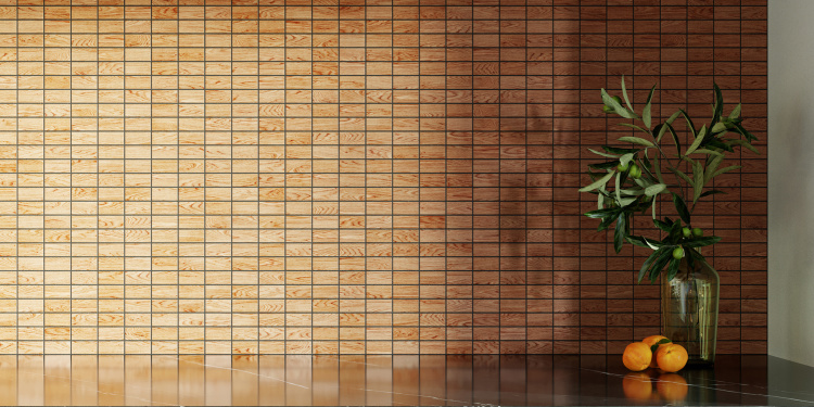 Мозаїка з керамограніту Kotto Ceramica MI7 23460111C Dorato 300 x 300 х 7 (прямокутник 23 x 46)