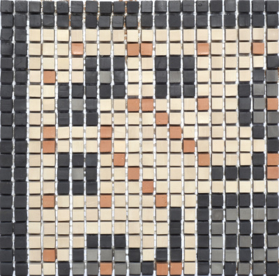 Мозаика из керамогранита Kotto Ceramica MI7 K060709 Lviv Legends угол фриза Sabbia/Noce/Solare/Muschiato