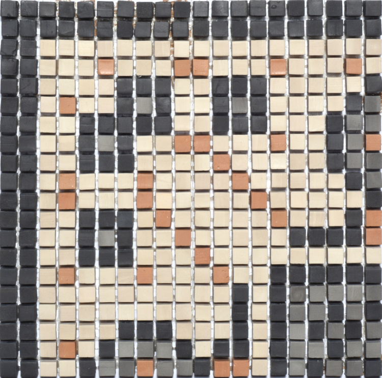 Мозаика из керамогранита Kotto Ceramica MI7 K060709 Lviv Legends угол фриза Sabbia/Noce/Solare/Muschiato