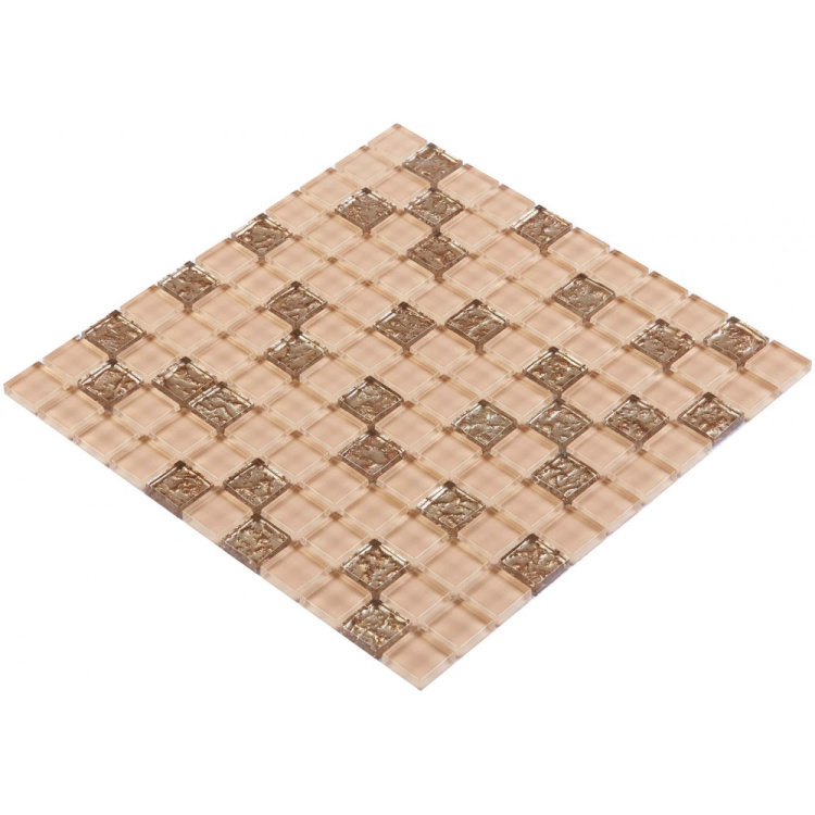 Мозаїка керамічна Kotto Ceramica GM 8003 C2 Beige gold S1/Beige white/300 х 300 х 8 ( 25 х 25 )
