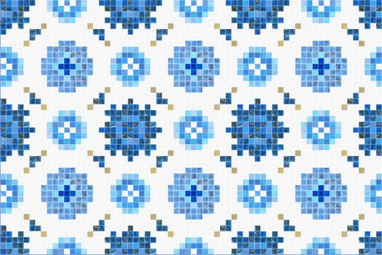 Мозаїчний паттерн D-CORE 240*240 мм. ID-31