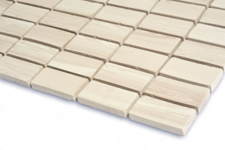 Мозаїка з керамограніту Kotto Ceramica MI7 23460113C Sabbia 300 x 300 х 7 (прямокутник 23 x 46)