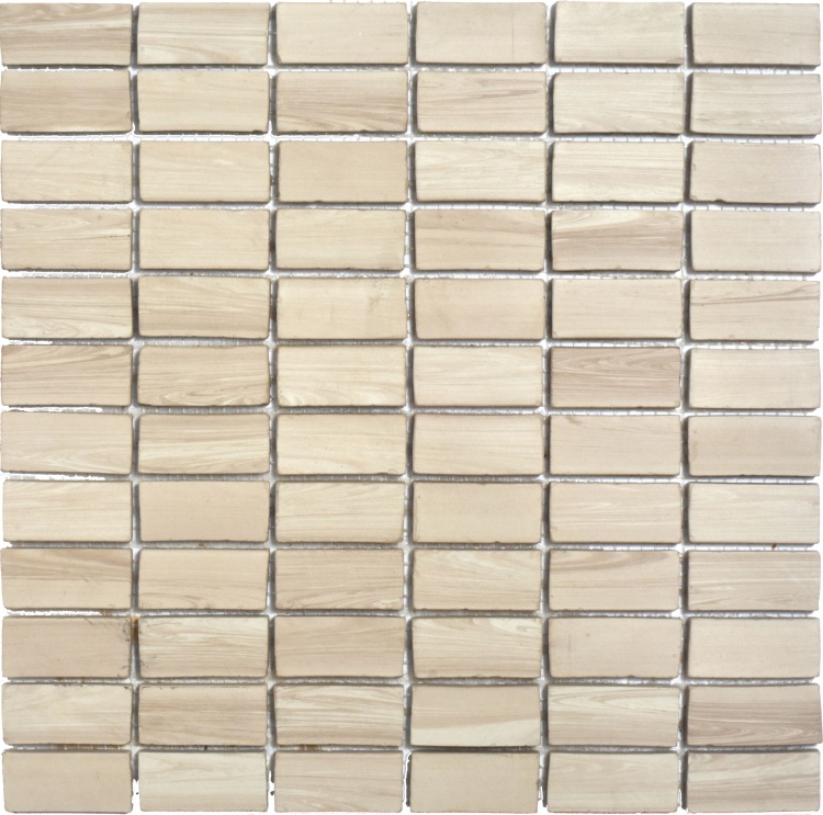 Мозаїка з керамограніту Kotto Ceramica MI7 23460113C Sabbia 300 x 300 х 7 (прямокутник 23 x 46)