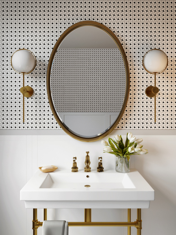 Мозаїка із керамограніту Kotto Ceramica MI7 K9101 C2 Salino/Nero 300x300x10