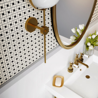 Мозаїка із керамограніту Kotto Ceramica MI7 K9101 C2 Salino/Nero 300x300x10