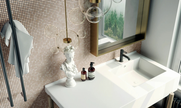 Мозаїка з керамограніту Kotto Ceramica MI7 10100604C Beige 300 x 300 х 10 (кубок 10 x 10)