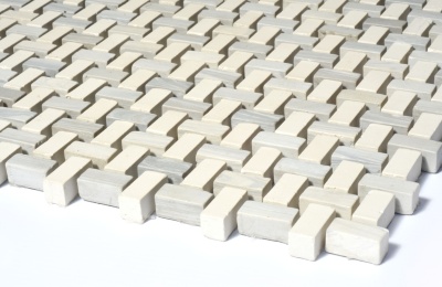 Мозаїка з керамограніту Kotto Ceramica MI7 K9201 Salino/Grigio Freddo 300x300x10 (прямокутник 10х20)