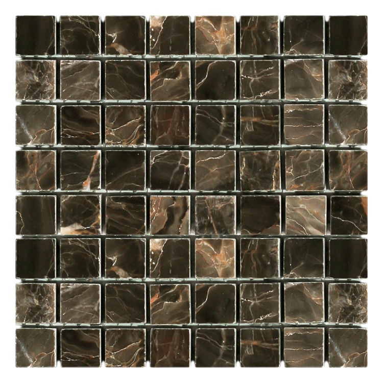 Мозаїка Mozaico de Lux Stone C-MOS Sable Brown Pol