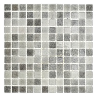 Мозаика из стекла Majestic Grey АкваМо Мозаика из стекла Majestic Grey АкваМо
