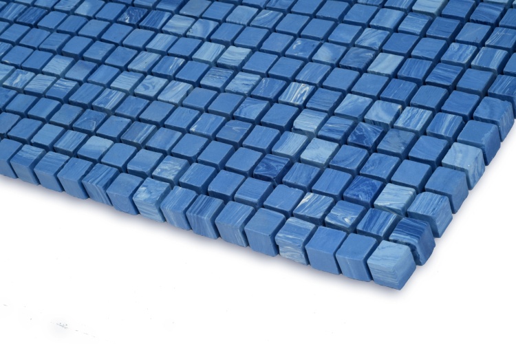 Мозаїка з керамограніту Kotto Ceramica MI7 10100605C Oltremare 300 x 300 х 10 (кубік 10 x 10)