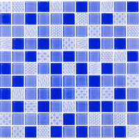 Мозаїка керамічна Kotto Ceramica GM 4052 C3 Cobalt d/Cobalt m/Structure 300 х 300 х 4 ( 25 х 25 )