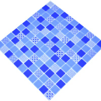 Мозаїка керамічна Kotto Ceramica GM 4052 C3 Cobalt d/Cobalt m/Structure 300 х 300 х 4 ( 25 х 25 )